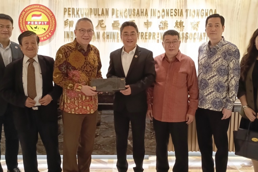 A Delegation from The China-ASEAN Center visited Indonesian Chinese Entrepreneur Association to Strengthen Cooperation