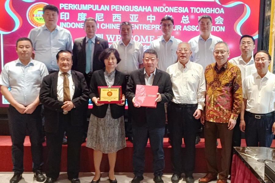 山西省商务厅代表团拜访印尼中华总商会