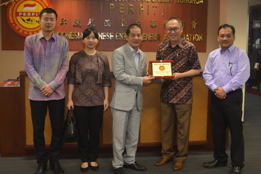 中国国际贸促会驻印尼代表团访问印尼中华总商会