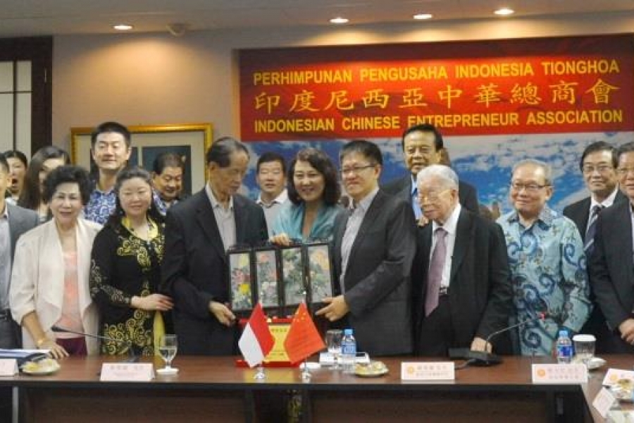 財富百人協會代表團訪問印尼中華總商會