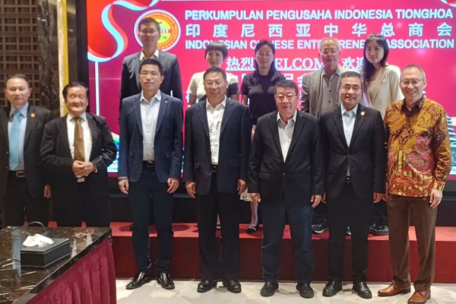 印尼中华总商会欢迎中国贸促会代表团一行到访