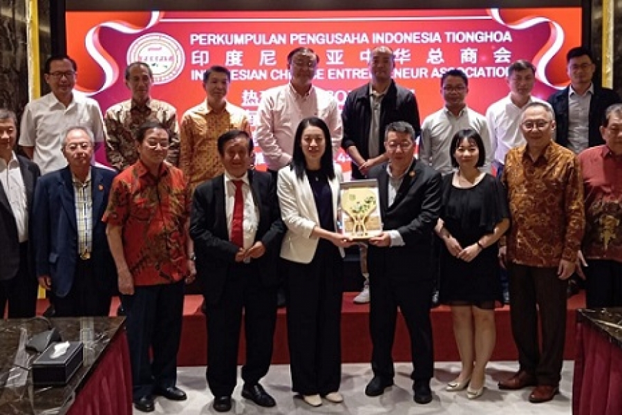 Nanning Delegation Visits Indonesian Chinese Entrepreneur Association