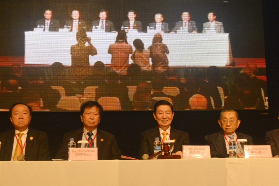 印尼中華總商會2016年會員大會 紀輝琦蟬聯總主席