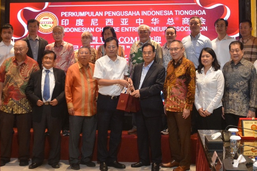 中印尼“两国双园”经贸对接小组拜访印尼中华总商会加强合作