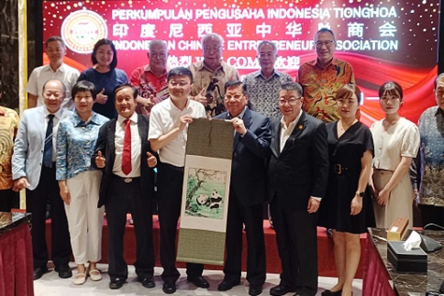 Wang Xiaosong, Deputy Mayor of Mianyang City, Led a Delegation to Visit Indonesian Chinese Entrepreneur Association
